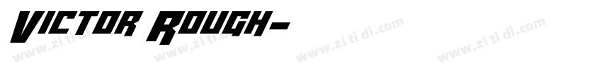Victor Rough字体转换